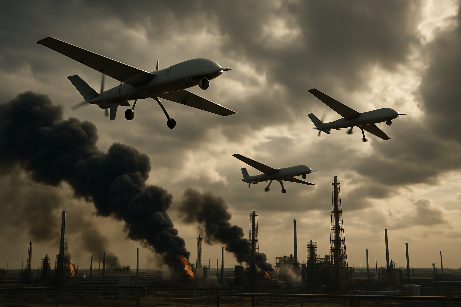 Ukrainian Forces Launch Devastating Campaign Against Russian Infrastructure: Five Strategic Plants and 10 Oil Facilities Targeted in Historic March Operations