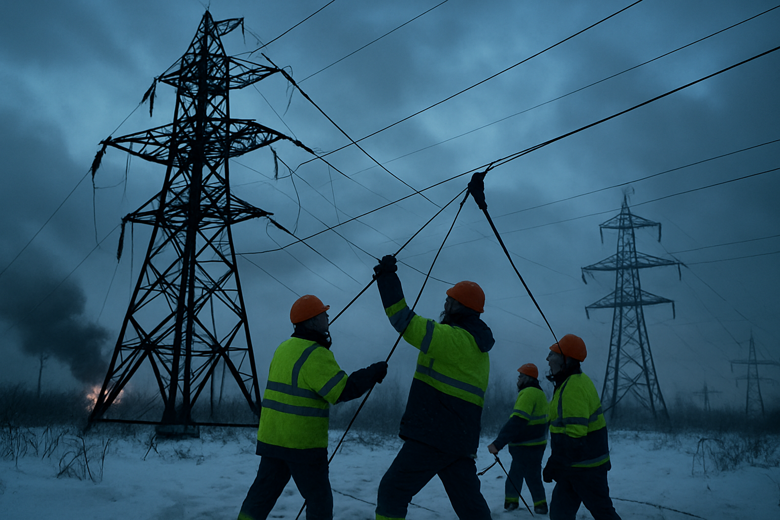 Ukraine Energy Crisis Deepens as Russia Escalates Infrastructure Attacks Amid Stalled Peace Talks