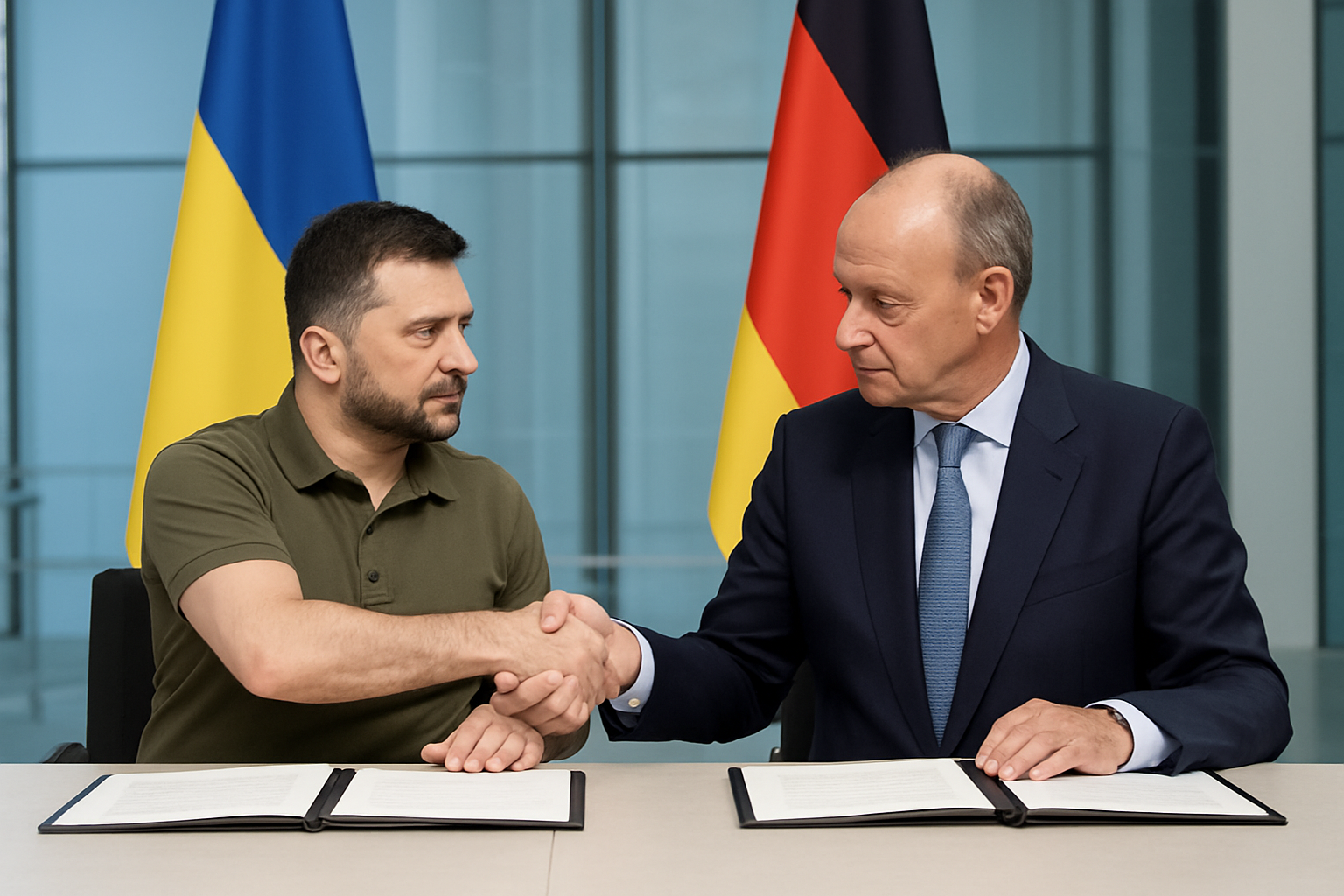 Ukraine and Germany Forge Historic Strategic Partnership with €4 Billion Military Aid Package
