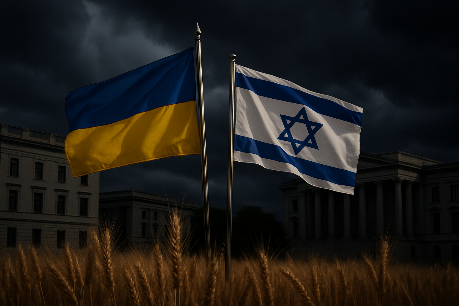 Ukraine-Israel Diplomatic Crisis Erupts Over Allegedly Stolen Grain Shipments