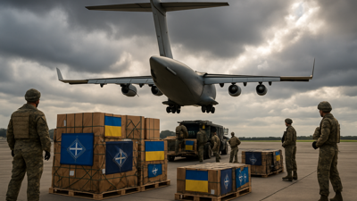 Military aid delivery