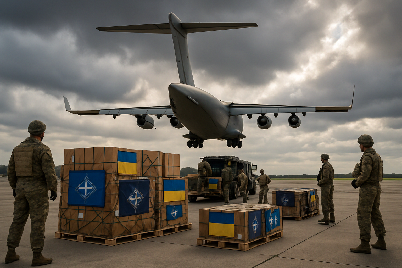 Ukraine Military Aid Continues as Peace Talks Remain Suspended Amid Iran Crisis