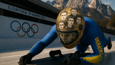 Ukrainian Skeleton Athlete Vladyslav Heraskevych Disqualified from Olympics Over Memorial Helmet Tribute