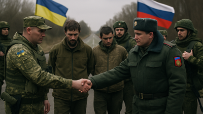 Ukraine and Russia Conduct Major Prisoner Exchange as Ukrainian Forces Down Russian Helicopter Over Black Sea