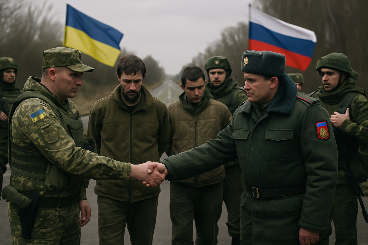 Ukraine and Russia Conduct Major Prisoner Exchange as Ukrainian Forces Down Russian Helicopter Over Black Sea