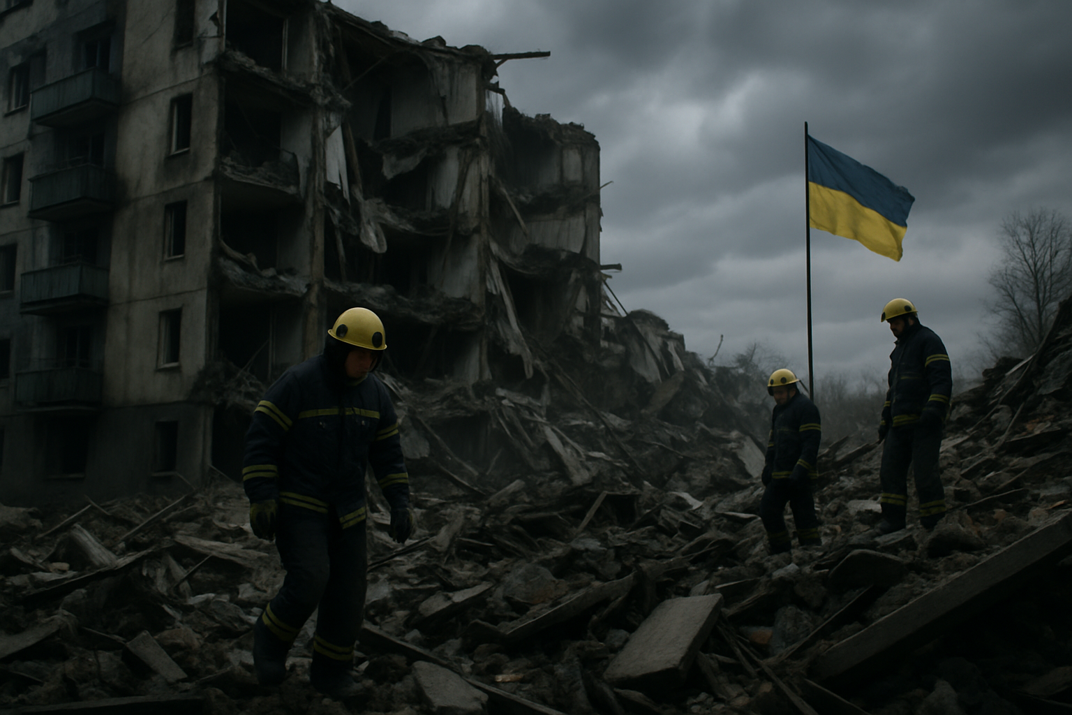 Ukraine-Russia Conflict: Deadly Residential Strikes Continue as Italy Pursues Drone Cooperation Amid Russian Threats