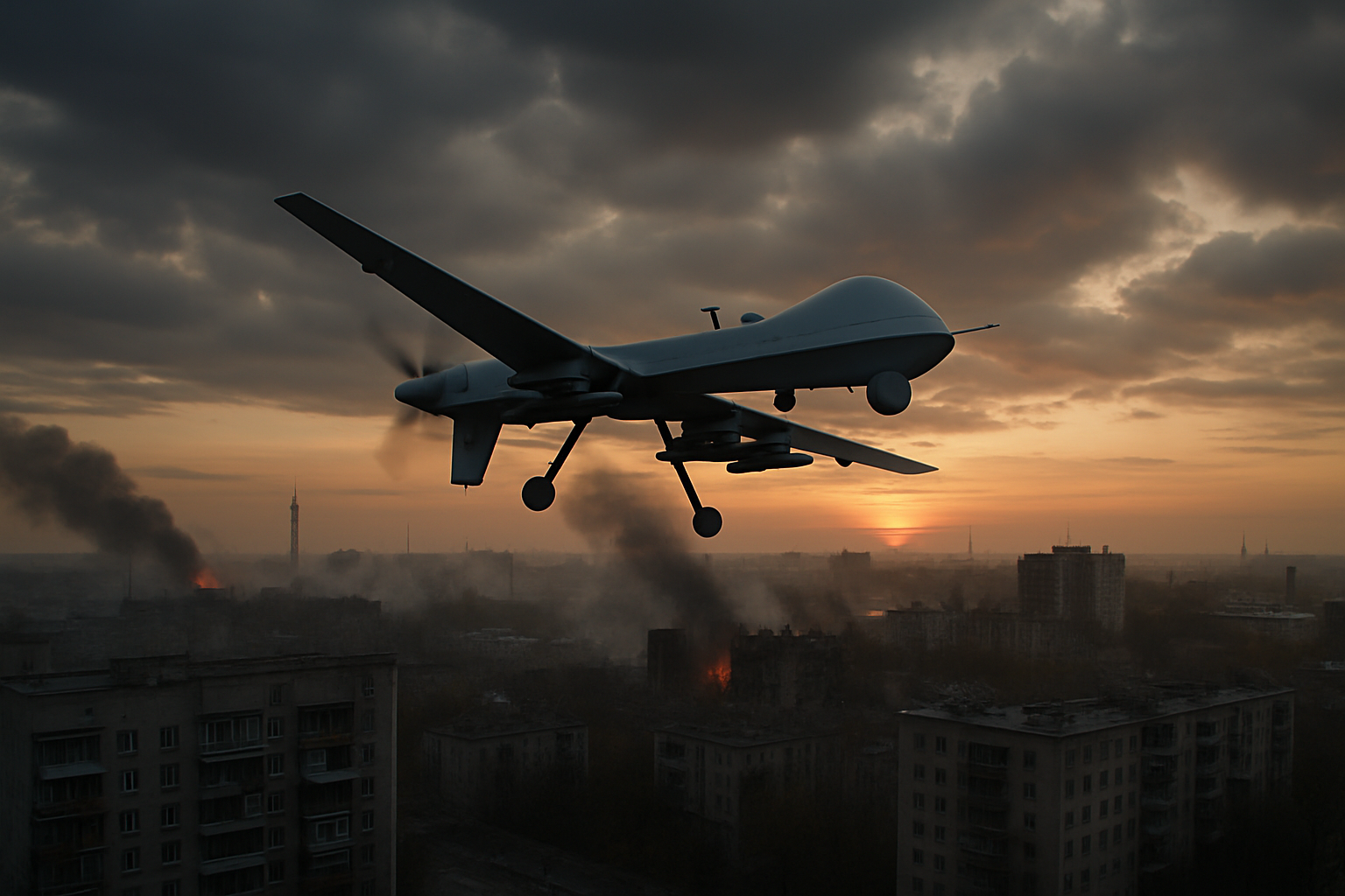 Ukraine-Russia Conflict Resumes with Massive Drone Assault Following Orthodox Easter Ceasefire