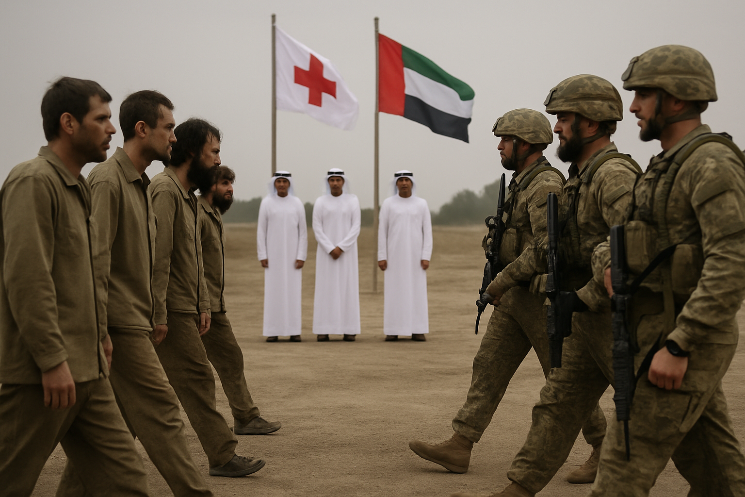 Russia and Ukraine Exchange 175 Prisoners Each Ahead of Orthodox Easter Ceasefire