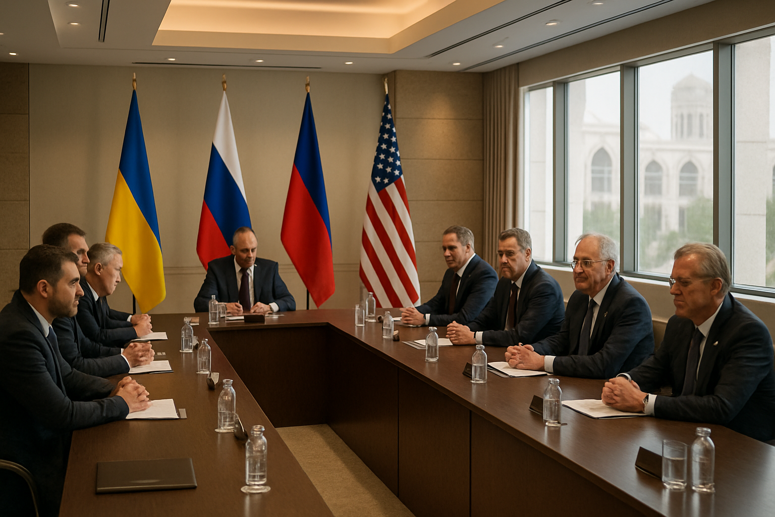 High-Stakes Ukraine-Russia Peace Talks Begin in Abu Dhabi Amid Devastating Russian Energy Attacks