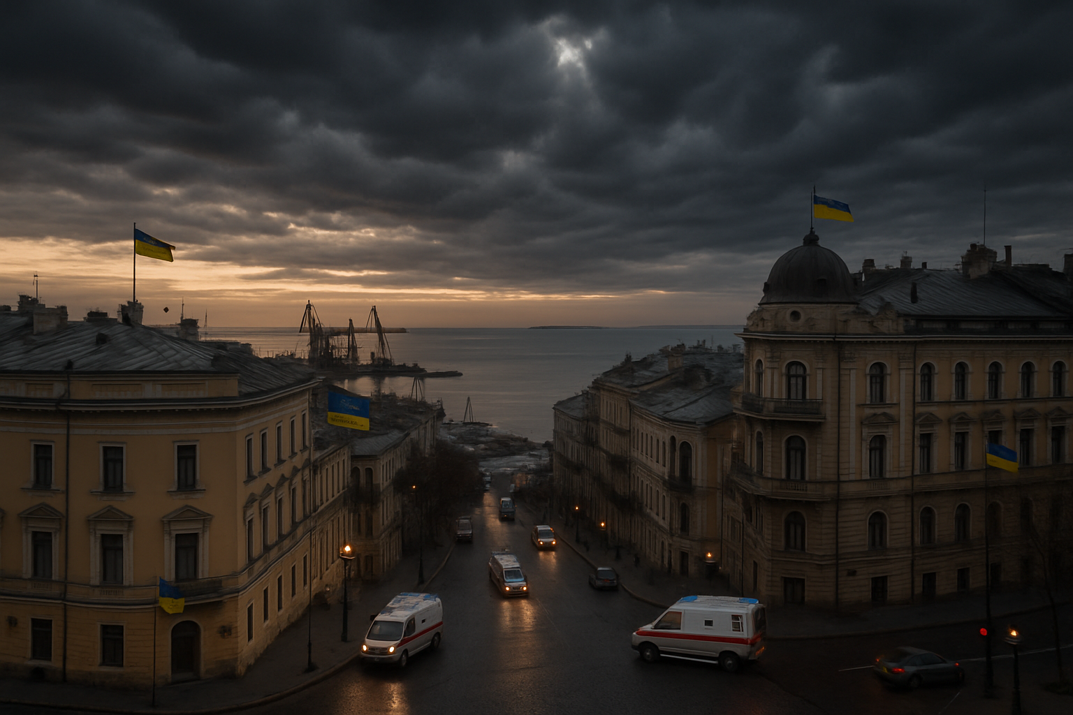 Ukraine War Update: Russian Drone Attacks Strike Odesa as Peace Negotiations Continue