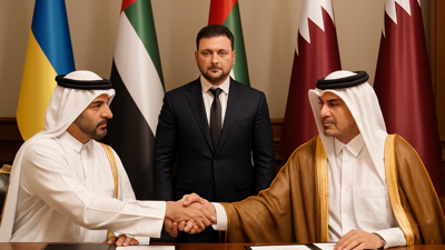 Ukraine Signs Historic Air Defense Deals with UAE and Qatar as Zelensky Expands Gulf Security Partnerships