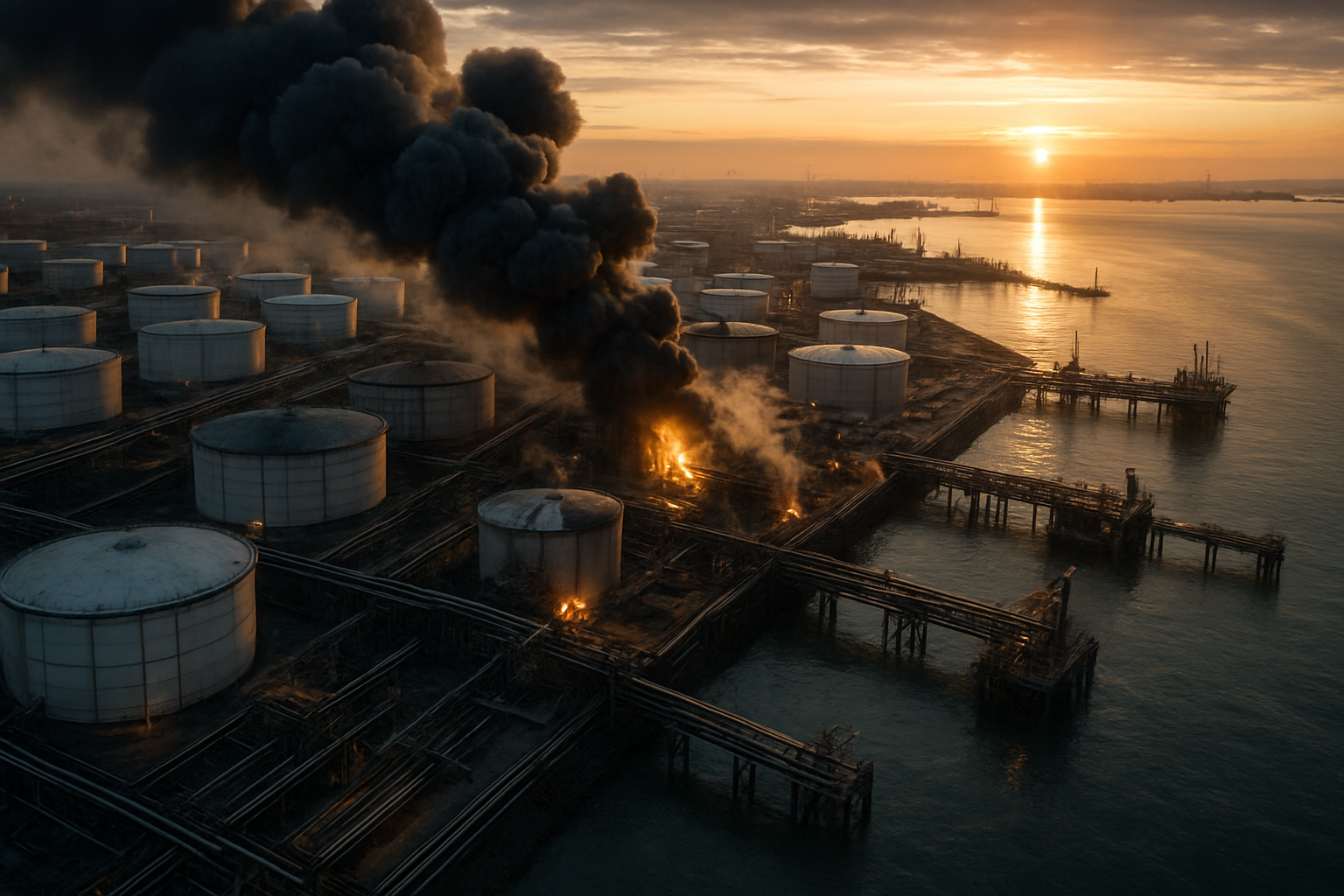 Ukraine Strikes Critical Russian Oil Infrastructure as Energy War Intensifies