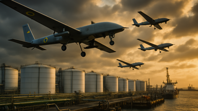 Ukraine Intensifies Strategic Strikes on Russian Energy Infrastructure as Baltic Port Facilities and Crimean Military Sites Hit