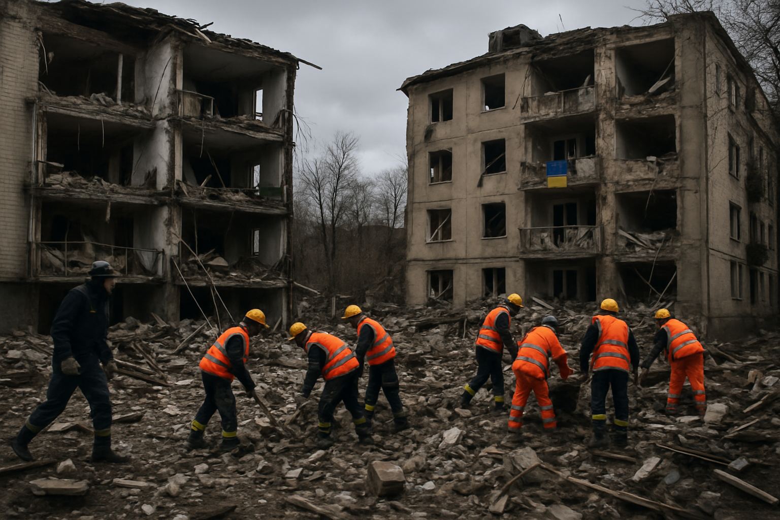 Ukraine War Escalates as Russia Launches Massive Strikes, Diplomatic Efforts Remain Stalled