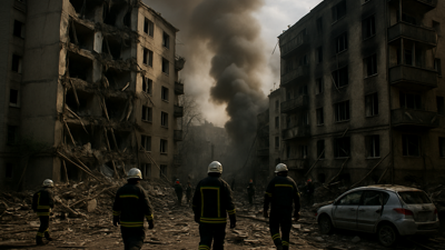 Ukrainian Cities Under Fire: Multiple Civilian Deaths in Russian Drone and Missile Attacks as Peace Talks Remain Stalled