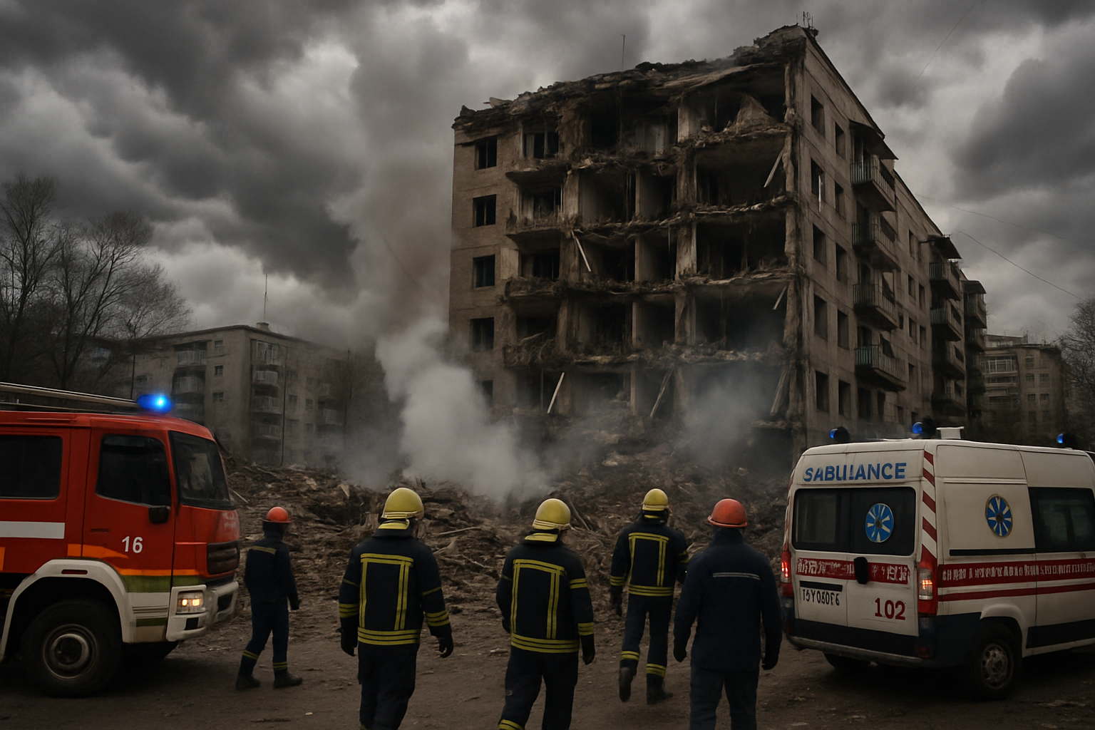 Russian Strikes Kill Eight in Dnipro as Ukrainian Forces Continue Kupiansk Front Operations