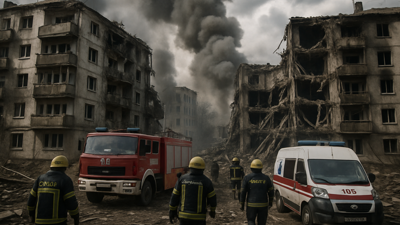 Ukraine War: Massive Russian Drone Assault Kills Civilians as Peace Talks Remain Suspended