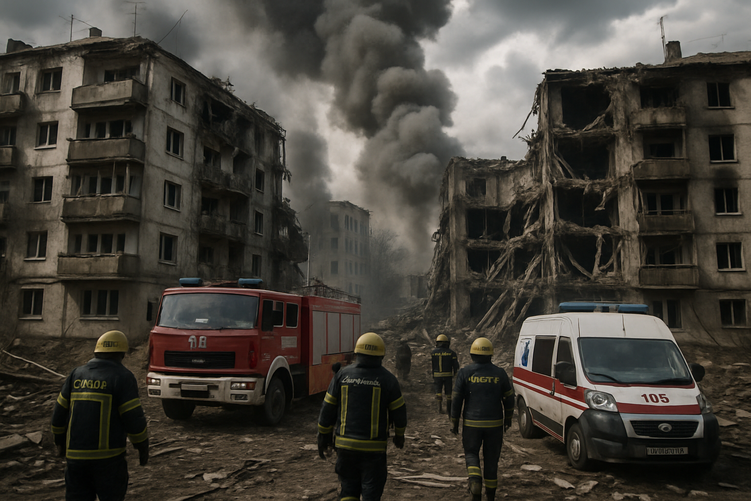 Ukraine War: Massive Russian Drone Assault Kills Civilians as Peace Talks Remain Suspended