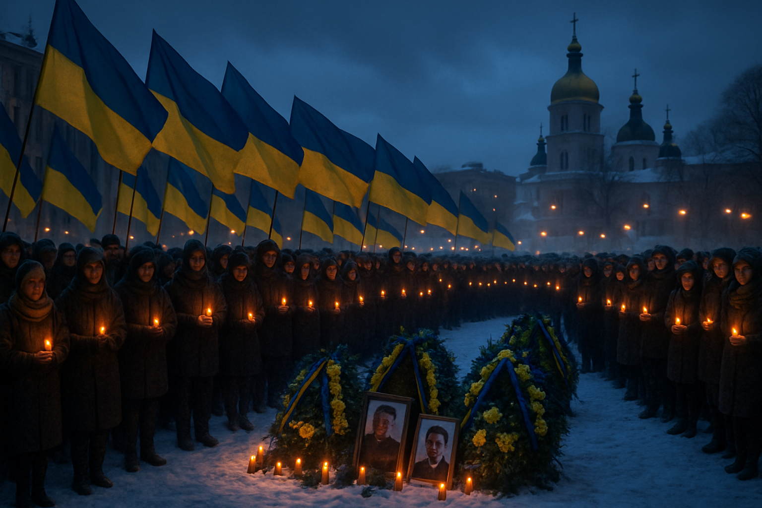 Ukraine Marks Fourth Anniversary of War with Renewed Commitment from Allies Despite Ongoing Devastation