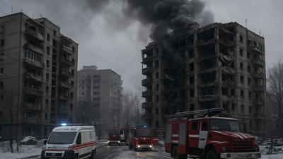 Russia Launches Massive 521-Missile Attack on Ukraine as Peace Talks Loom