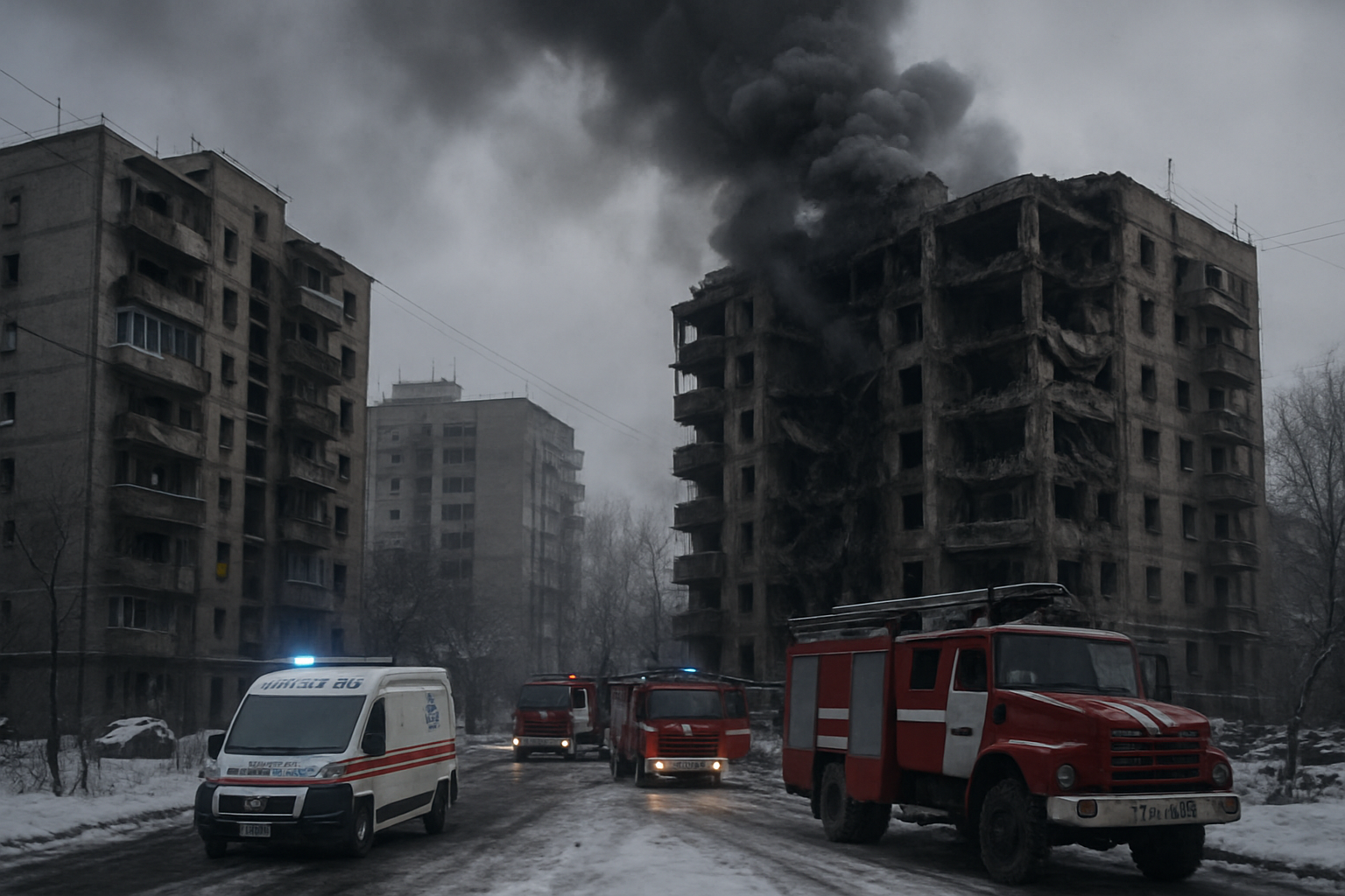 Russia Launches Massive 521-Missile Attack on Ukraine as Peace Talks Loom