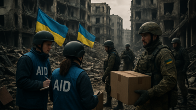 Ukraine War Escalates as Kharkiv Strike Kills 10, Military Aid Discussions Continue