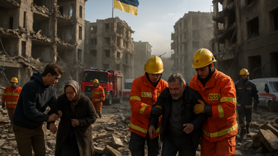 Russian Strikes on Ukrainian Cities Continue as Peace Talks Remain Suspended