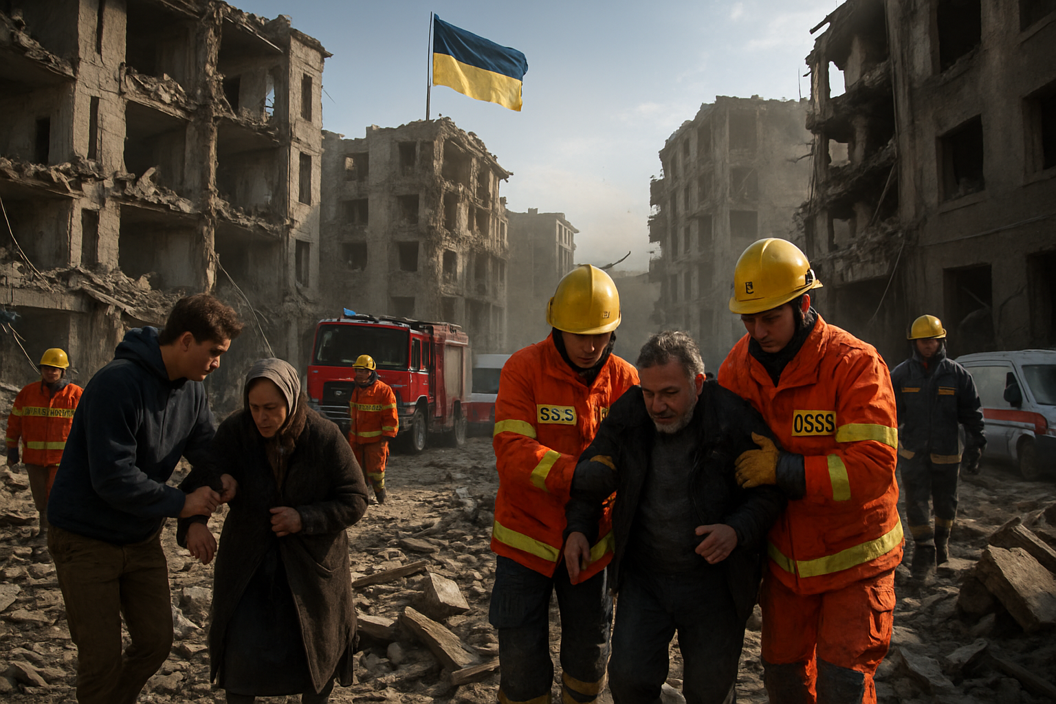 Russian Strikes on Ukrainian Cities Continue as Peace Talks Remain Suspended