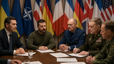 Ukraine War Escalates Amid Diplomatic Push: Russian Strikes Target Civilians as International Support Intensifies