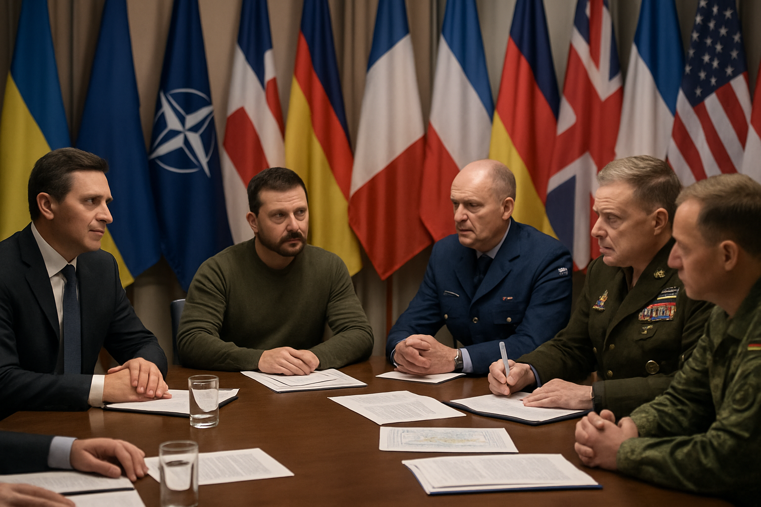 Ukraine War Escalates Amid Diplomatic Push: Russian Strikes Target Civilians as International Support Intensifies