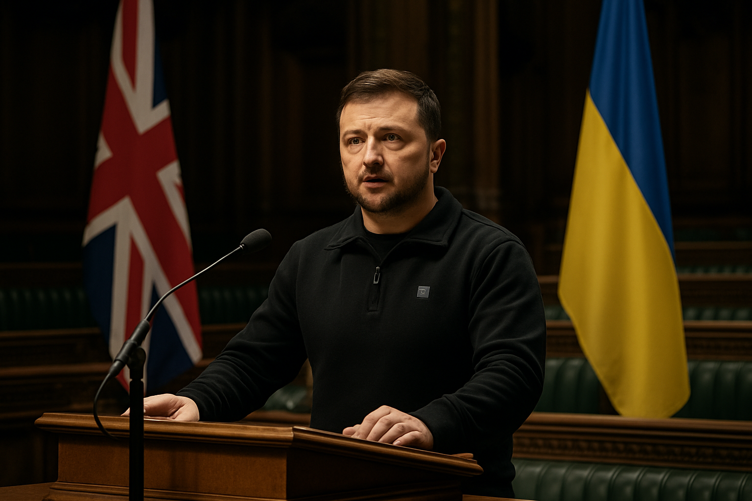 Zelensky Warns of AI-Driven Future Warfare During Historic London Visit as Peace Talks Remain Suspended