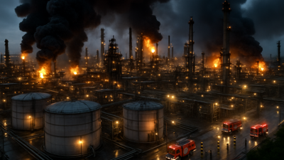 Ukrainian Drone Attacks Force Russian Oil Refineries to Suspend Operations as Energy War Intensifies