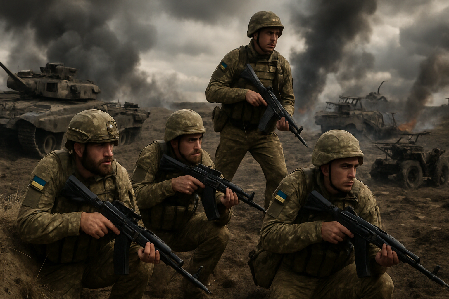 Ukrainian Forces Successfully Repel Major Russian Assaults Near Kupiansk and Hryshyne