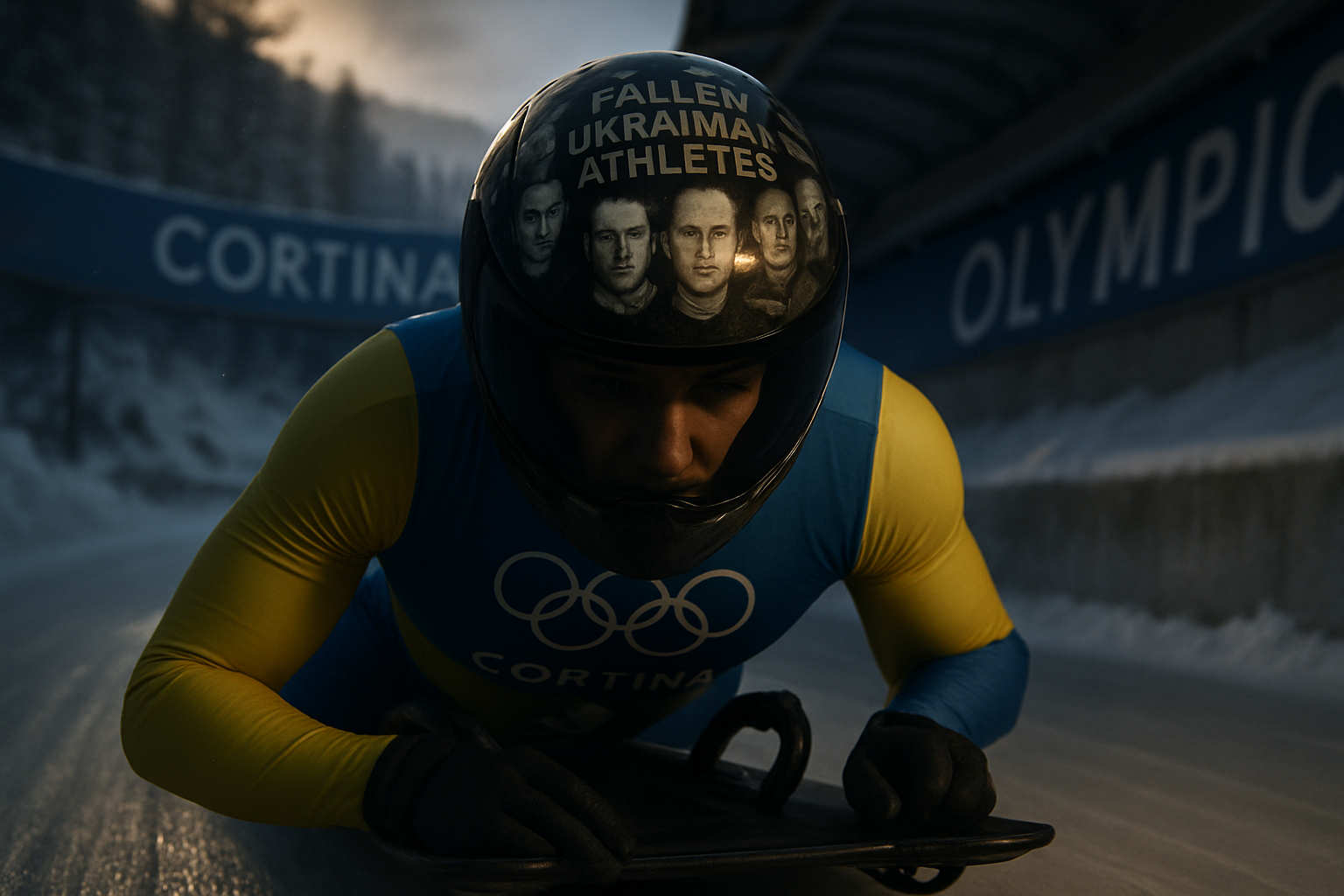 Ukrainian Olympian Disqualified Over Memorial Helmet: IOC Bans Skeleton Racer Honoring War Victims