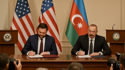 US and Azerbaijan Sign Historic Strategic Partnership Charter as Vance Visits Baku