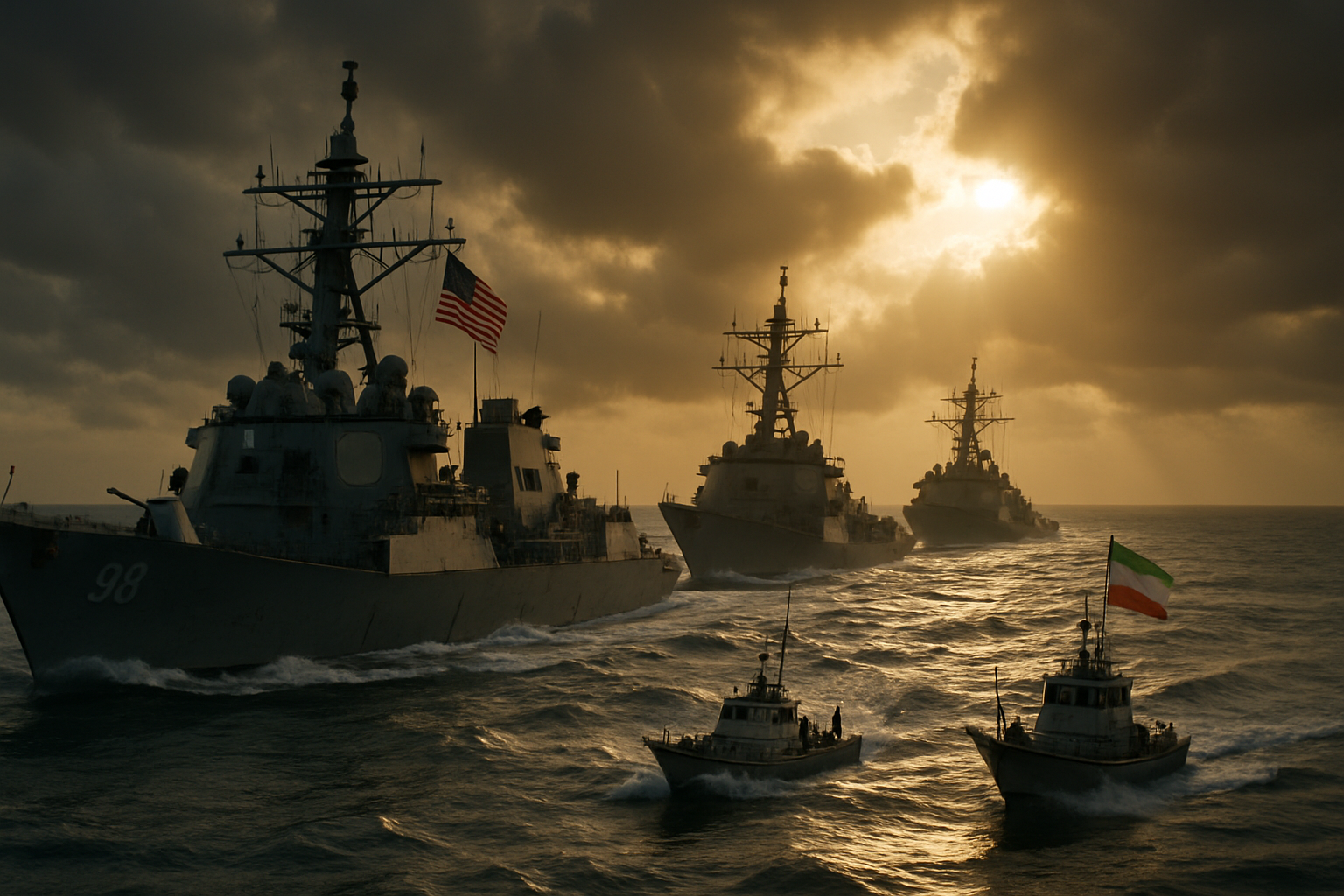 US Military Confirms Total Iranian Ship Blockade in Hormuz Strait After First 24 Hours