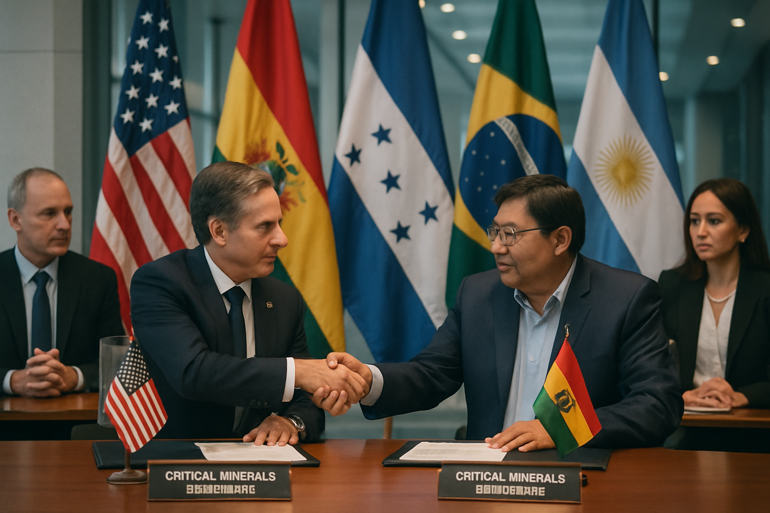 US Signs Historic 11 Critical Minerals Agreements with Bolivia Among Key Partners