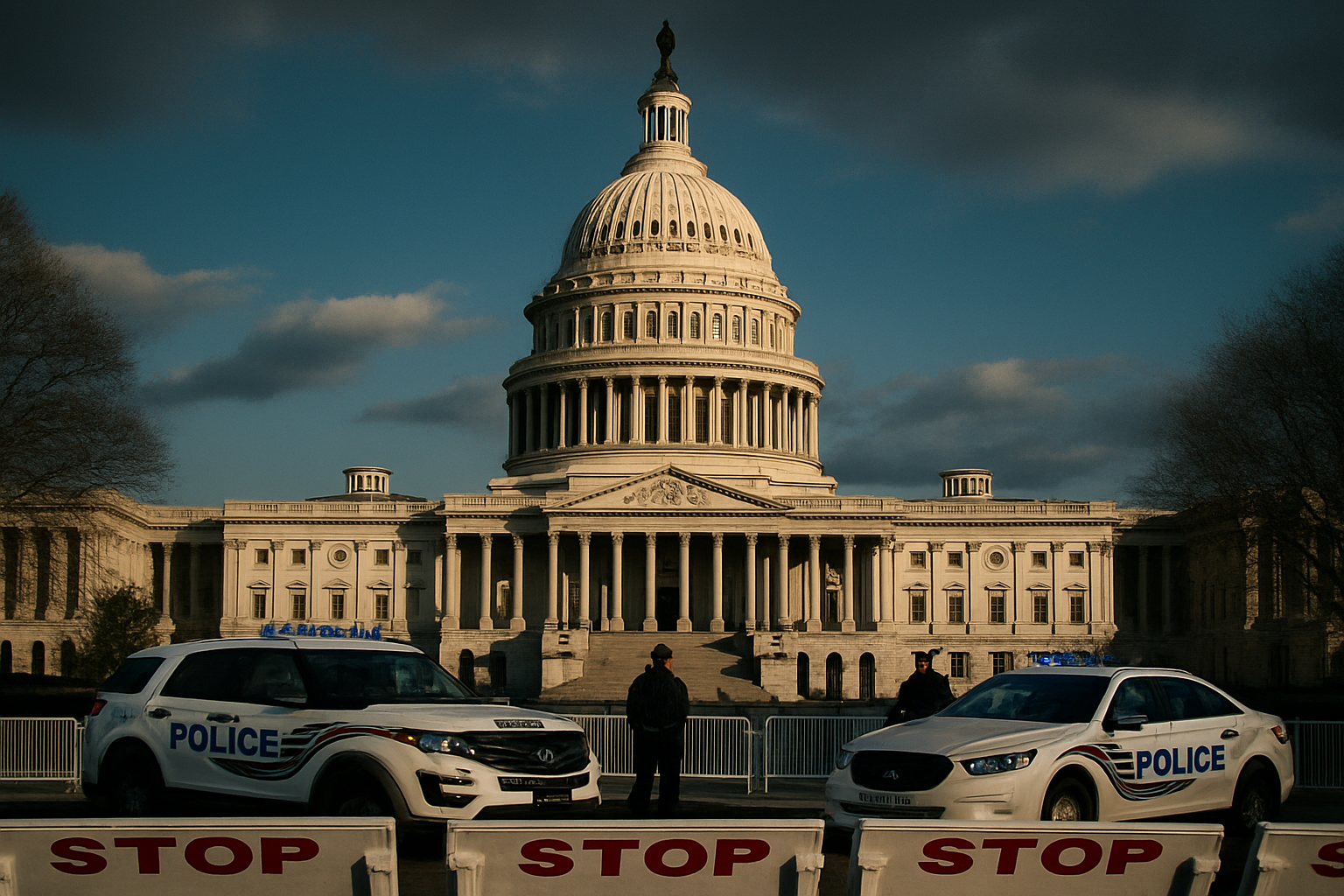 18-Year-Old Armed with Shotgun Arrested After Running Toward US Capitol Building