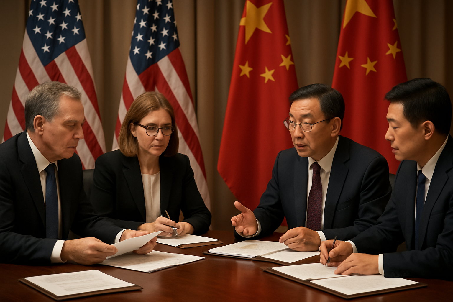 US-China 'Board of Trade' Proposal Sparks Diplomatic Hope Amid Market Concerns