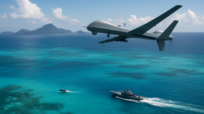 US Drone Strike in St. Vincent Waters Leads to $500 Million Cocaine Seizure