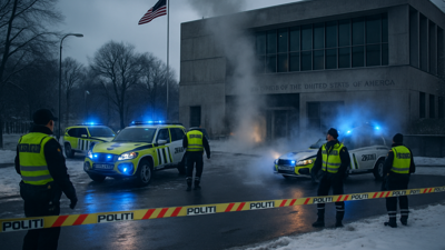 Explosion at US Embassy in Oslo Sparks Security Investigation Amid Middle East Crisis