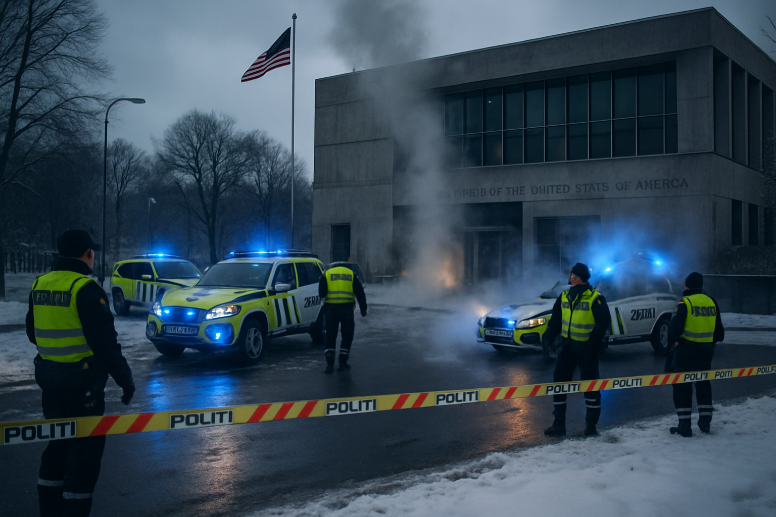 Explosion at US Embassy in Oslo Sparks Security Investigation Amid Middle East Crisis