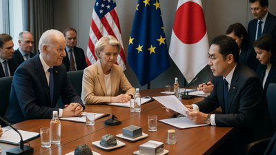 US, EU, and Japan Forge Historic Critical Minerals Alliance to Challenge China's Market Dominance