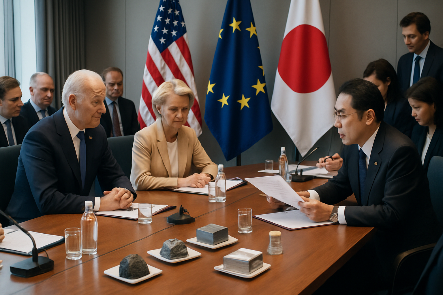 US, EU, and Japan Forge Historic Critical Minerals Alliance to Challenge China's Market Dominance