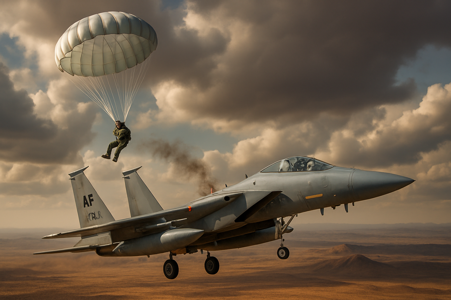 Three US F-15 Fighter Jets Shot Down by Kuwaiti Air Defense in Friendly Fire Incident