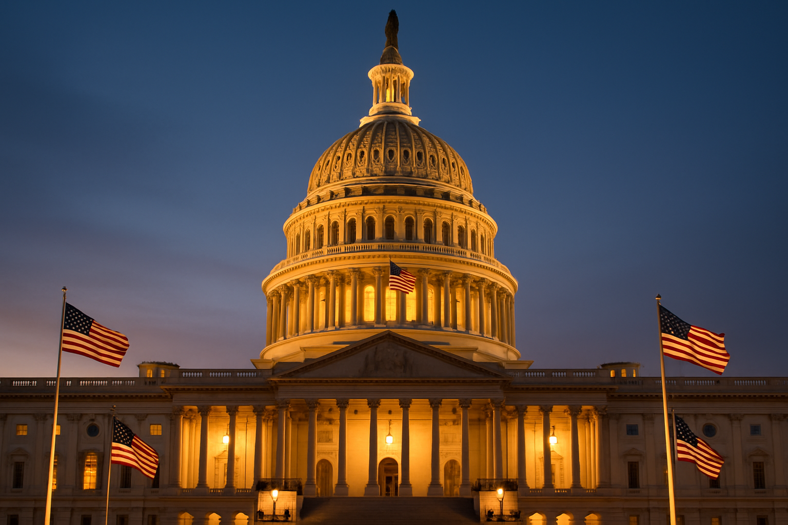 US Government Shutdown Ends After Four-Day Crisis as House Passes Spending Bill