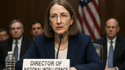 US Intelligence Chief Confirms Iran Not Rebuilding Nuclear Weapons Program