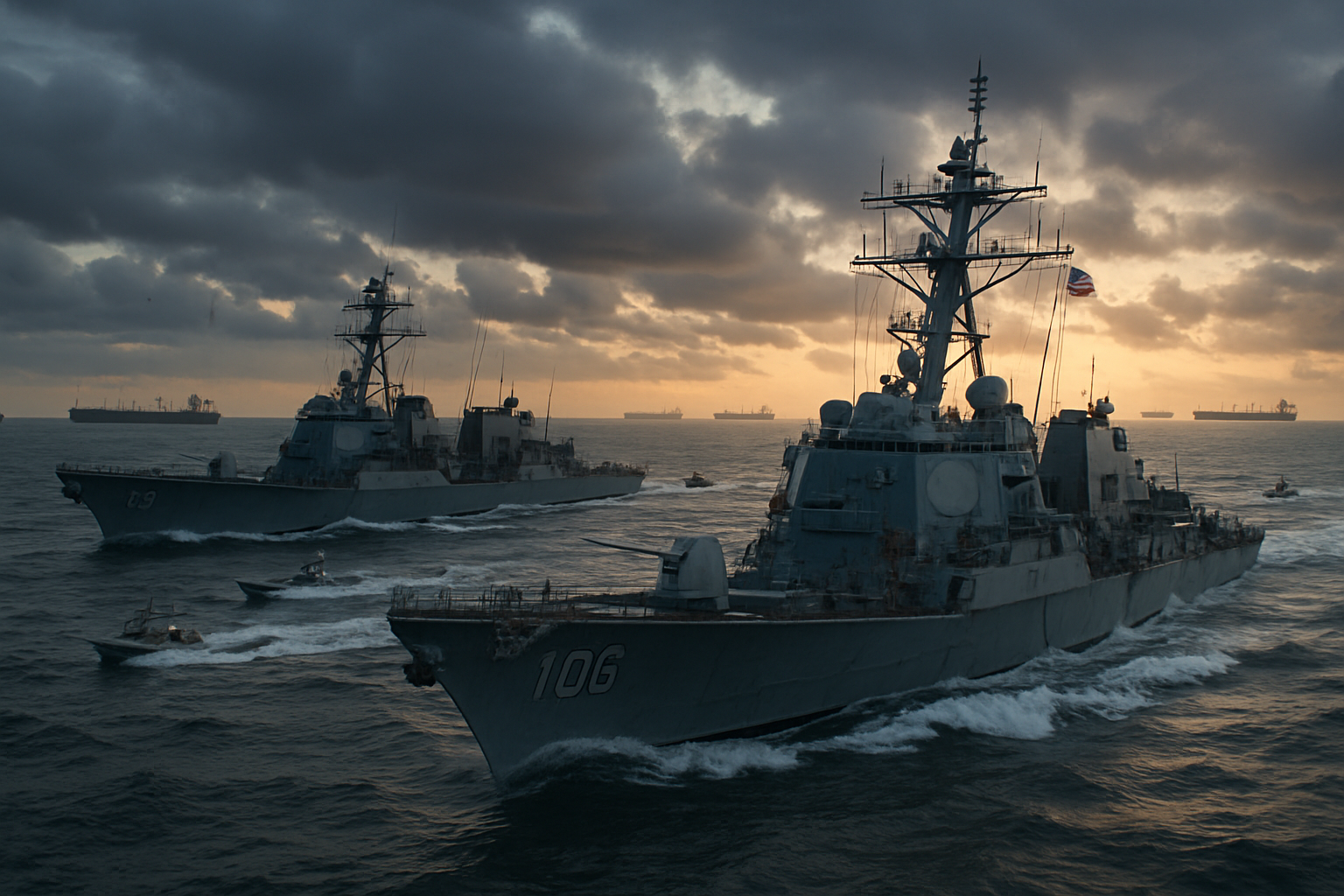 U.S. Naval Blockade Intensifies as Iran Diplomatic Talks Falter in Historic Strait of Hormuz Crisis