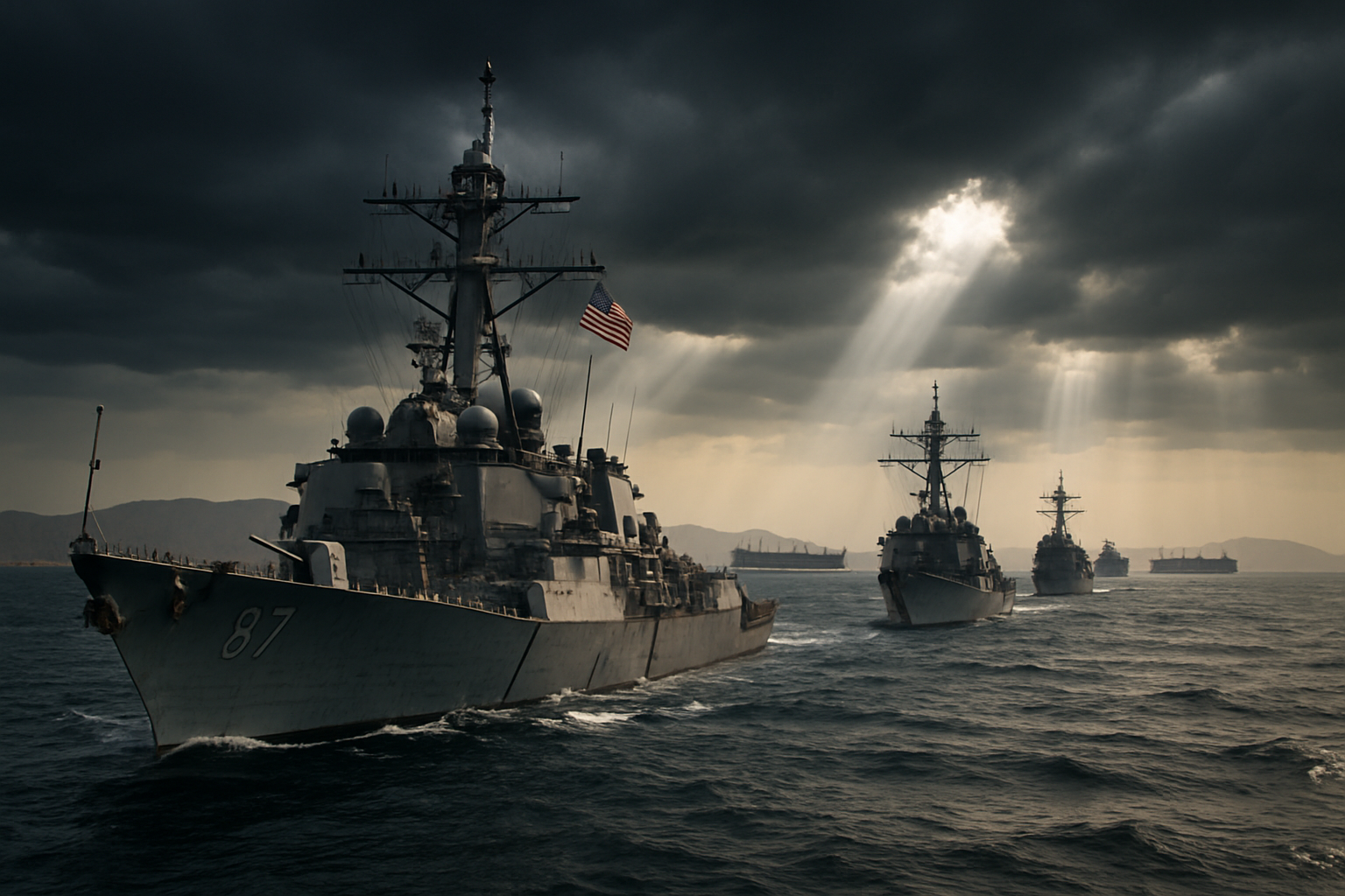 US Naval Blockade of Iran Continues as Diplomatic Efforts Show Signs of Life