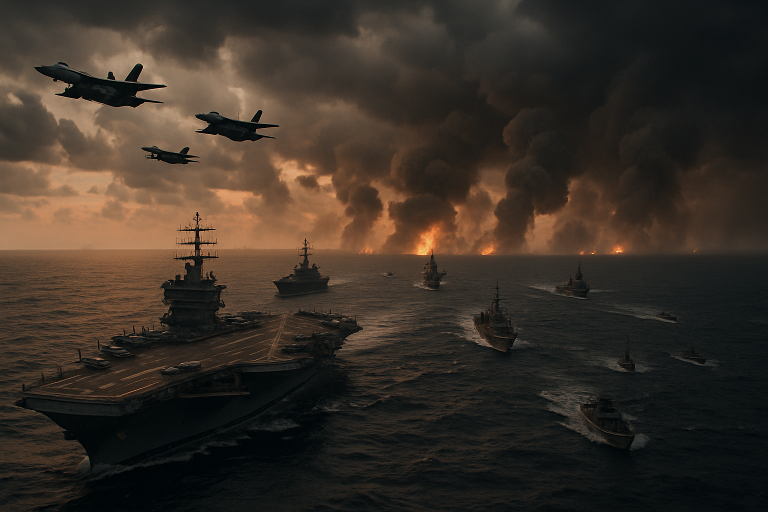 US-Iran Military Confrontation Reaches Critical Phase as Trump Threatens Infrastructure Strikes